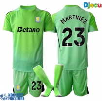 Aston Villa Emiliano Martinez #23 Golmanski Gostujuci Dres za djecu 2025-26 Kratak Rukav (+ Kratke hlače)